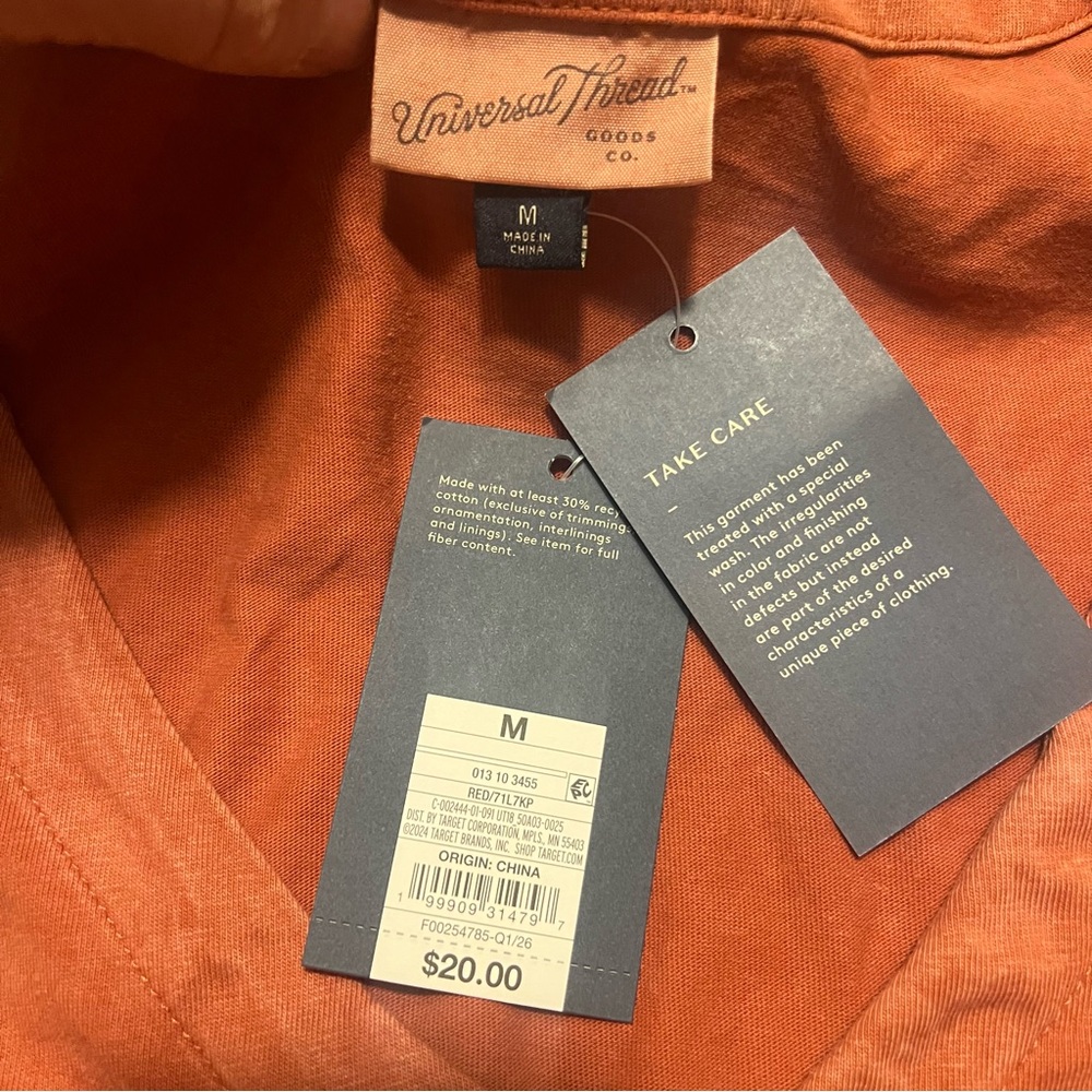 Universal Thread Button-Front Jersey Tank Top - Picture 2 of 4